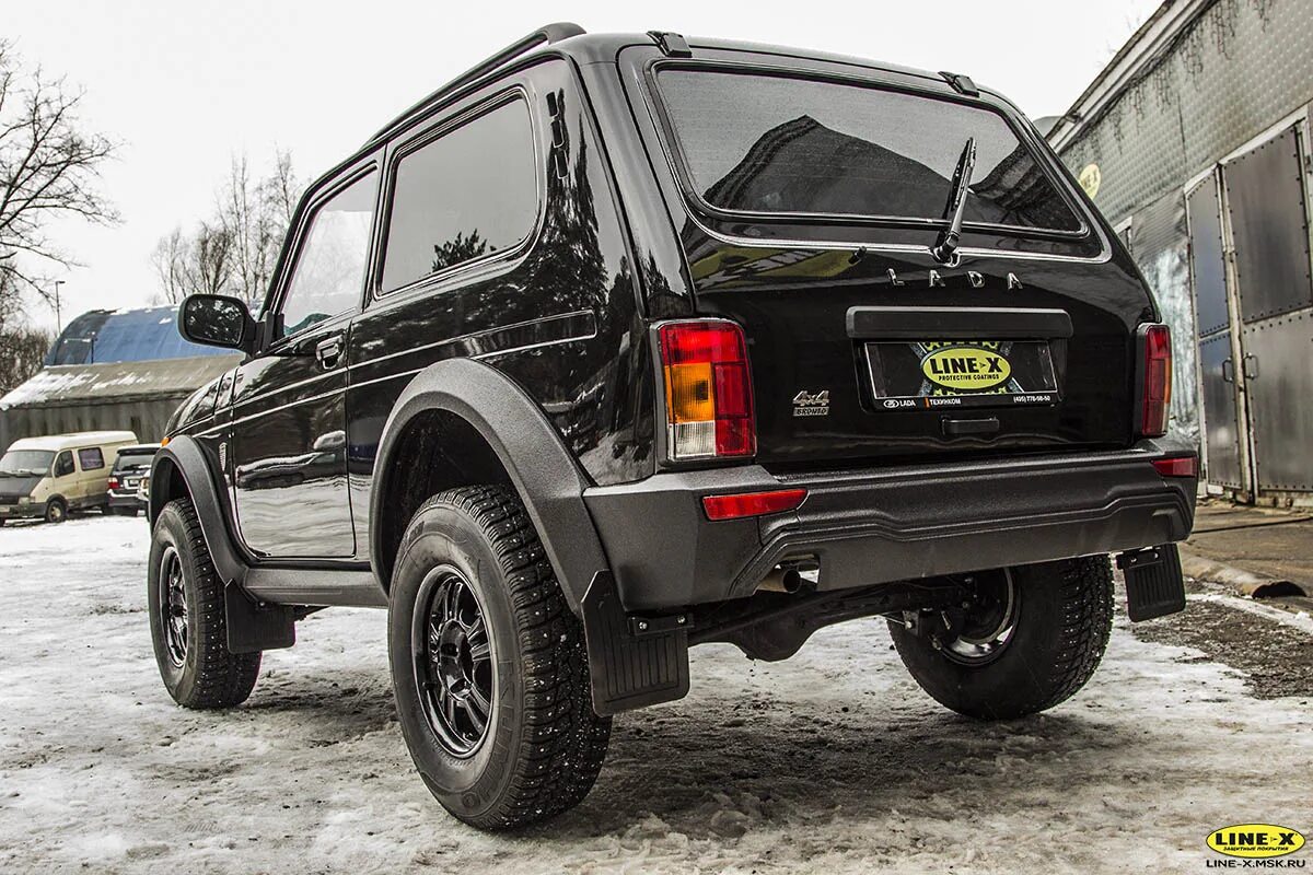 Нива 2022 бронто 21213 тюнинг купить LADA 4x4 BRONTO с новым Имиджем от LINE-X - LINE-X на DRIVE2