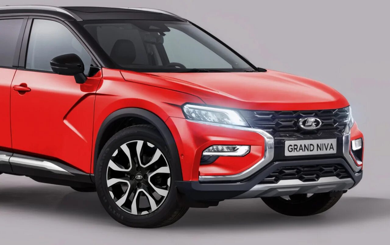 Нива 2023 цена и комплектация фото Первый 7-местный кроссовер Lada Niva Grand 2022-2023 представлен на фото: он с м
