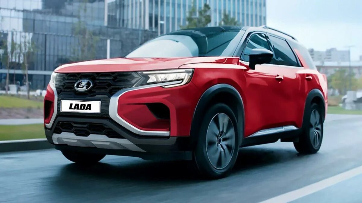 Нива 2024 года новая модель фото цена Новый вседорожник LADA Niva Travel 2023-2024 года показан на первых фоторендерах