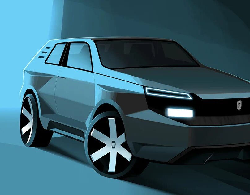 Нива 2025 года фото NIVA 2025 (3) Images :: Behance