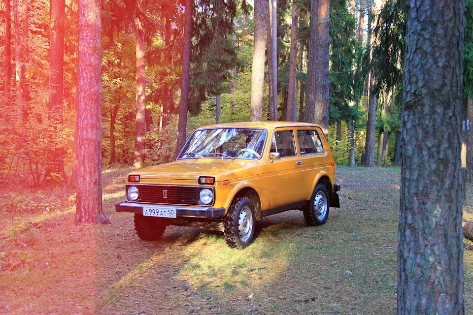 Нива 2121 цвета фото Золотая осень 2018 - Lada 4x4 3D, 1,7 л, 1984 года фотография DRIVE2