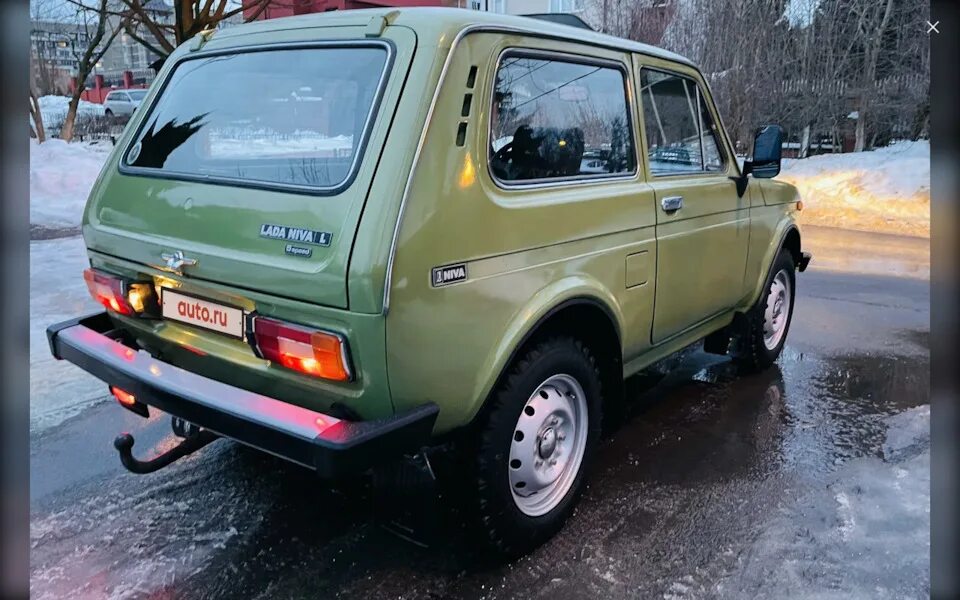 Нива 2121 цвета фото Реэкспортная немецкая Lada Niva L 2121 цвет Олива 1988 год! Цена 450.000 руб - D