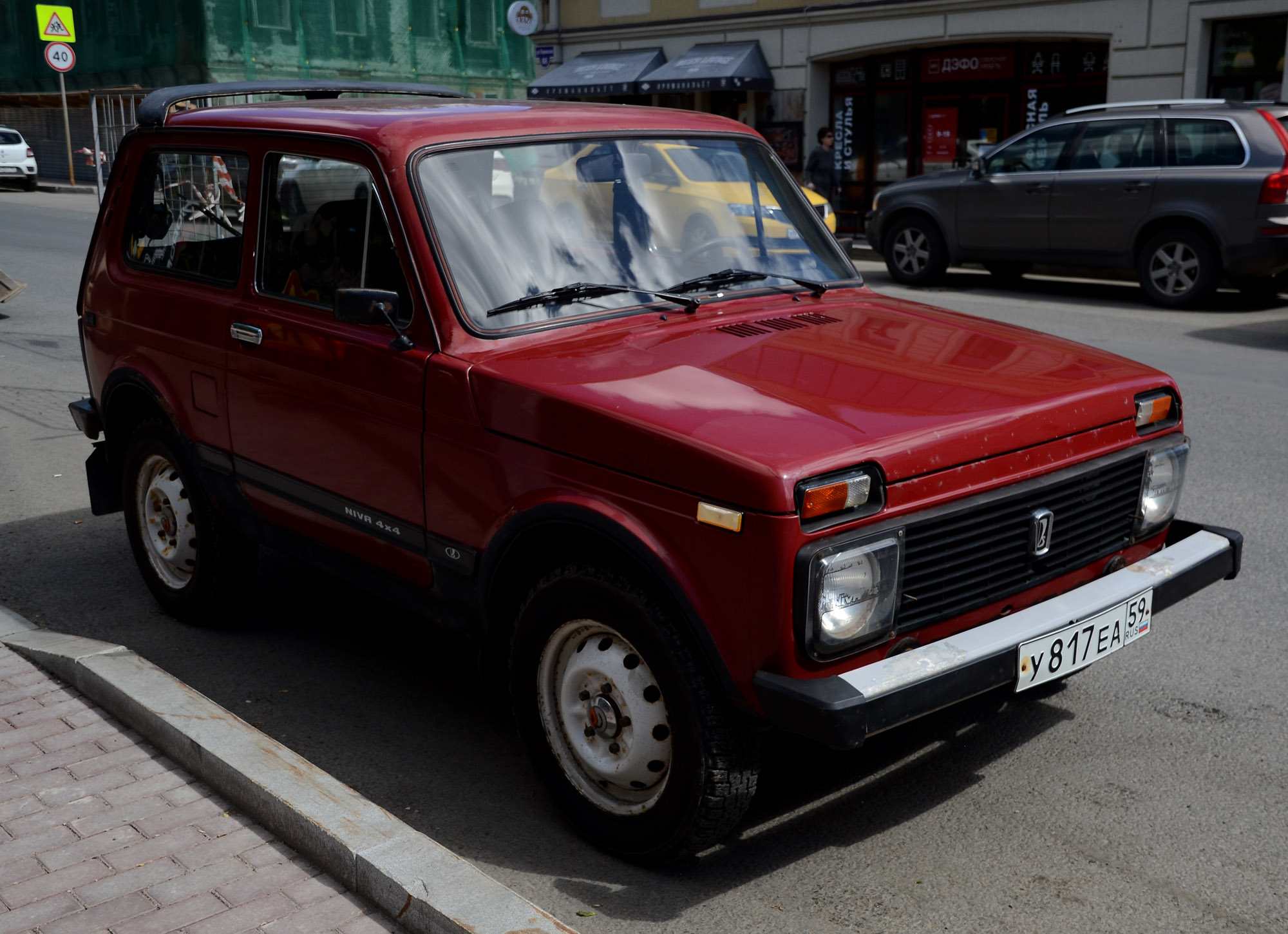 Нива 21213 фото цена "у 817 еа 59" фото ВАЗ (Lada) 2121 Нива. Россия