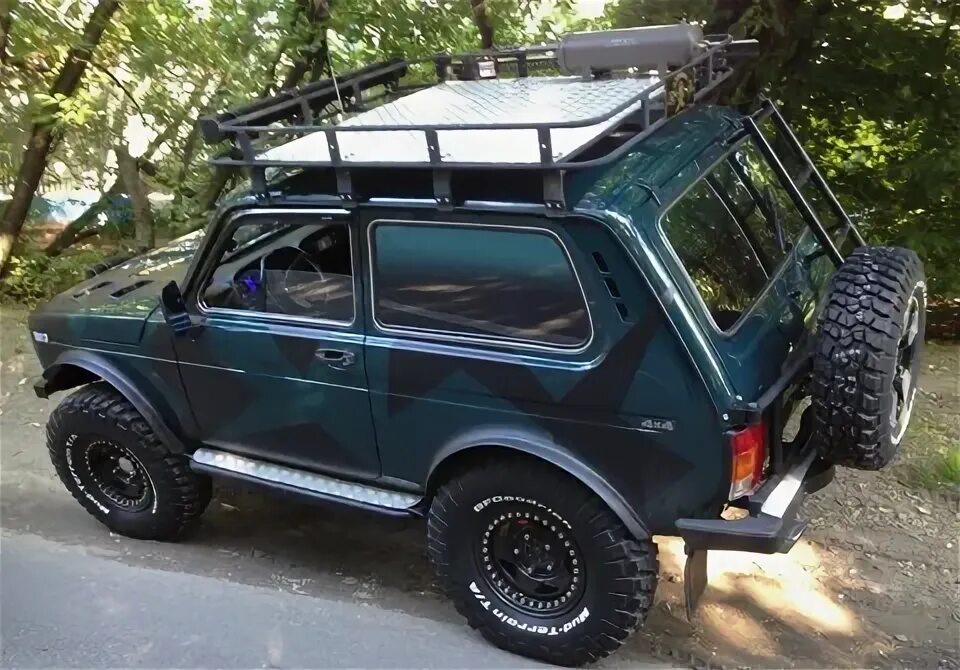 Нива 21213 тюнинг своими руками фото Камуфляж - Lada 4x4 3D, 1,7 л, 2000 года стайлинг DRIVE2