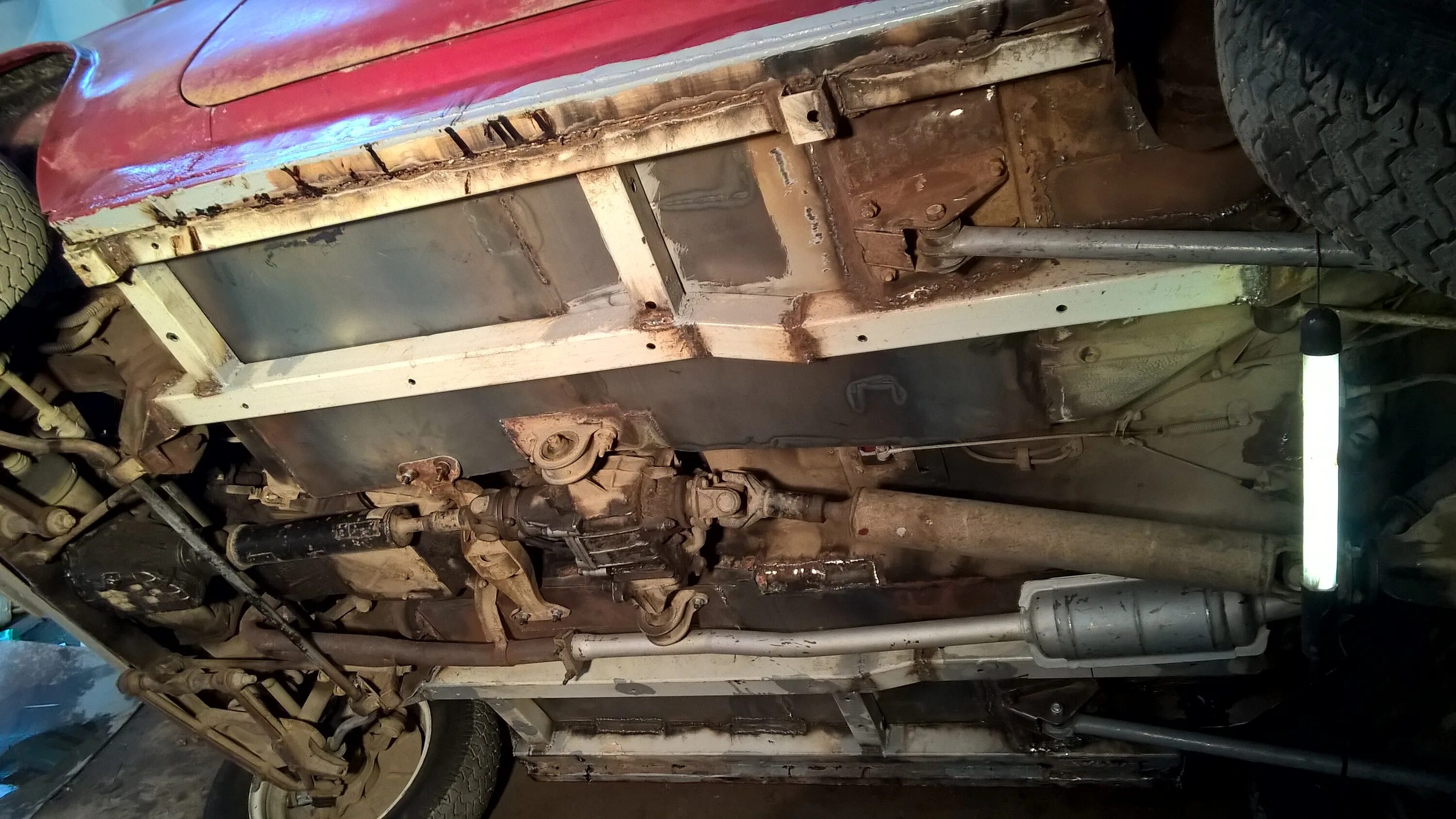 Нива 21214 фото днища Антикор @ Нива 4x4