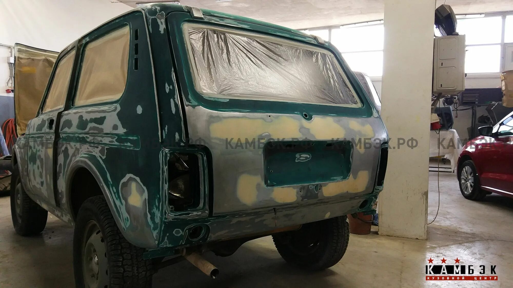 Нива 21214 ремонт своими Ремонт Lada ВАЗ 2121 Нива в Красноярске (+ покрытие Титан) - "Камбэк"
