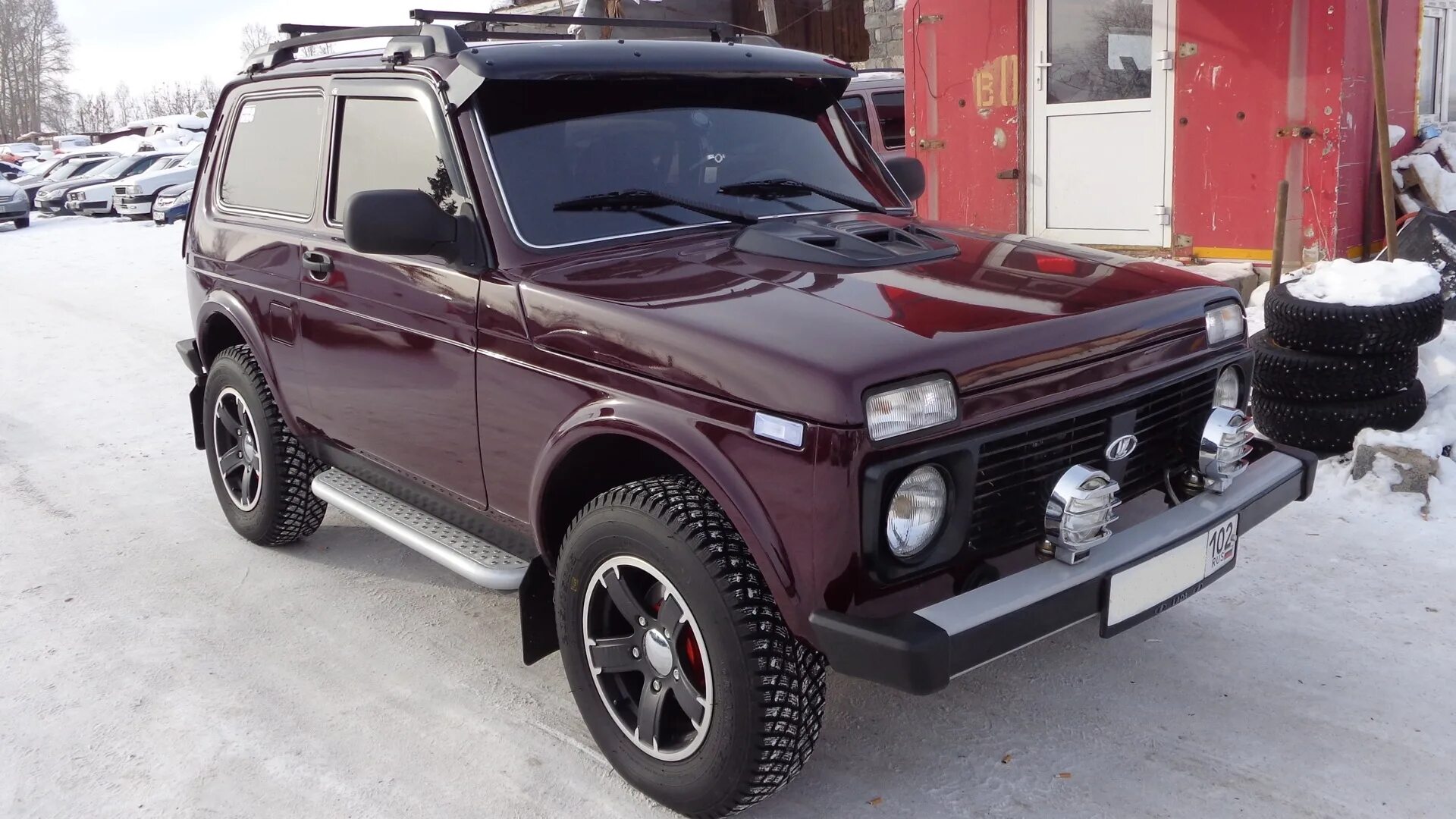 Нива 21214 тюнинг фото Lada 4x4 3D 1.7 бензиновый 2013 21214 "ЯшМа" на DRIVE2