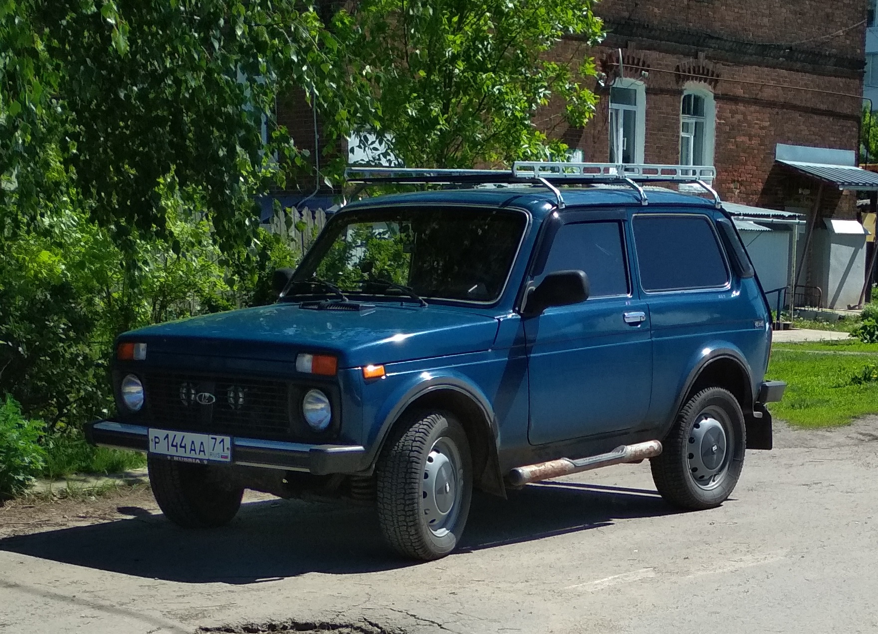 Нива 213 фото "р 144 аа 71" фото ВАЗ (Lada) 2121 Нива. Россия