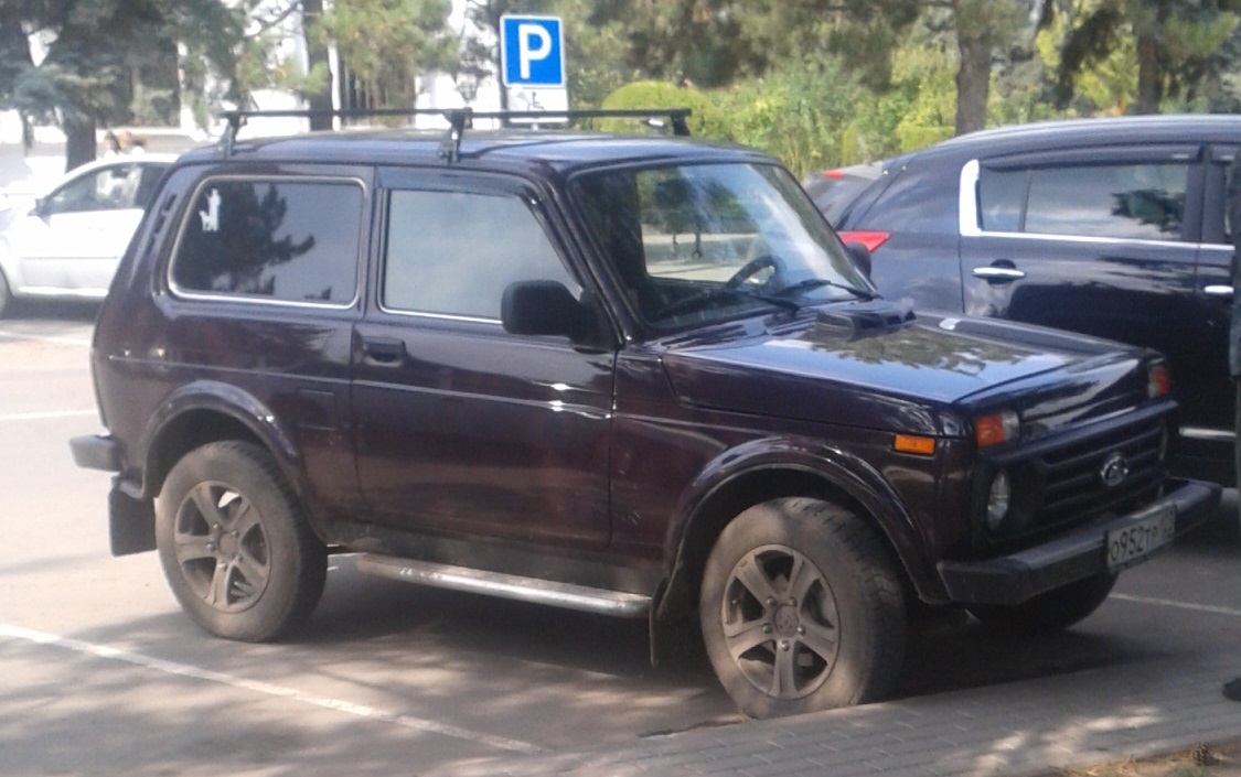 Нива 2130 фото "о 952 тр 123" фото ВАЗ (Lada) 2121 Нива. Россия