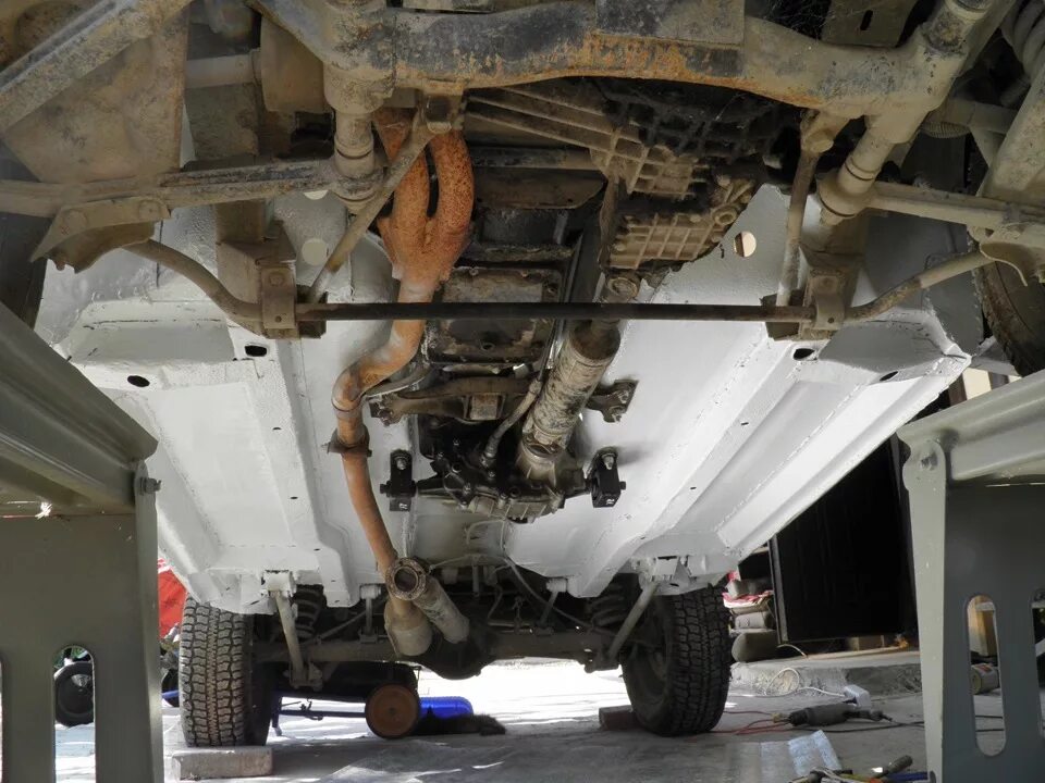 Нива 2131 вид снизу фото Восстановление кузова НИВА 2121 или как я ПРО…Л лето. - Lada 4x4 3D, 1,6 л, 1990