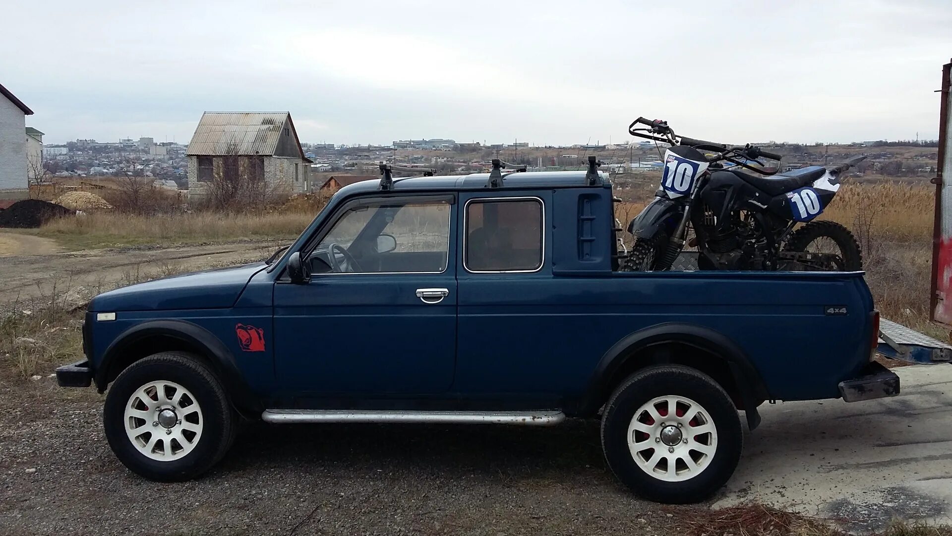 Нива 2329 фото Lada 2329 1.7 бензиновый 2005 Нива Pickup "КРОКОДИЛ" на DRIVE2