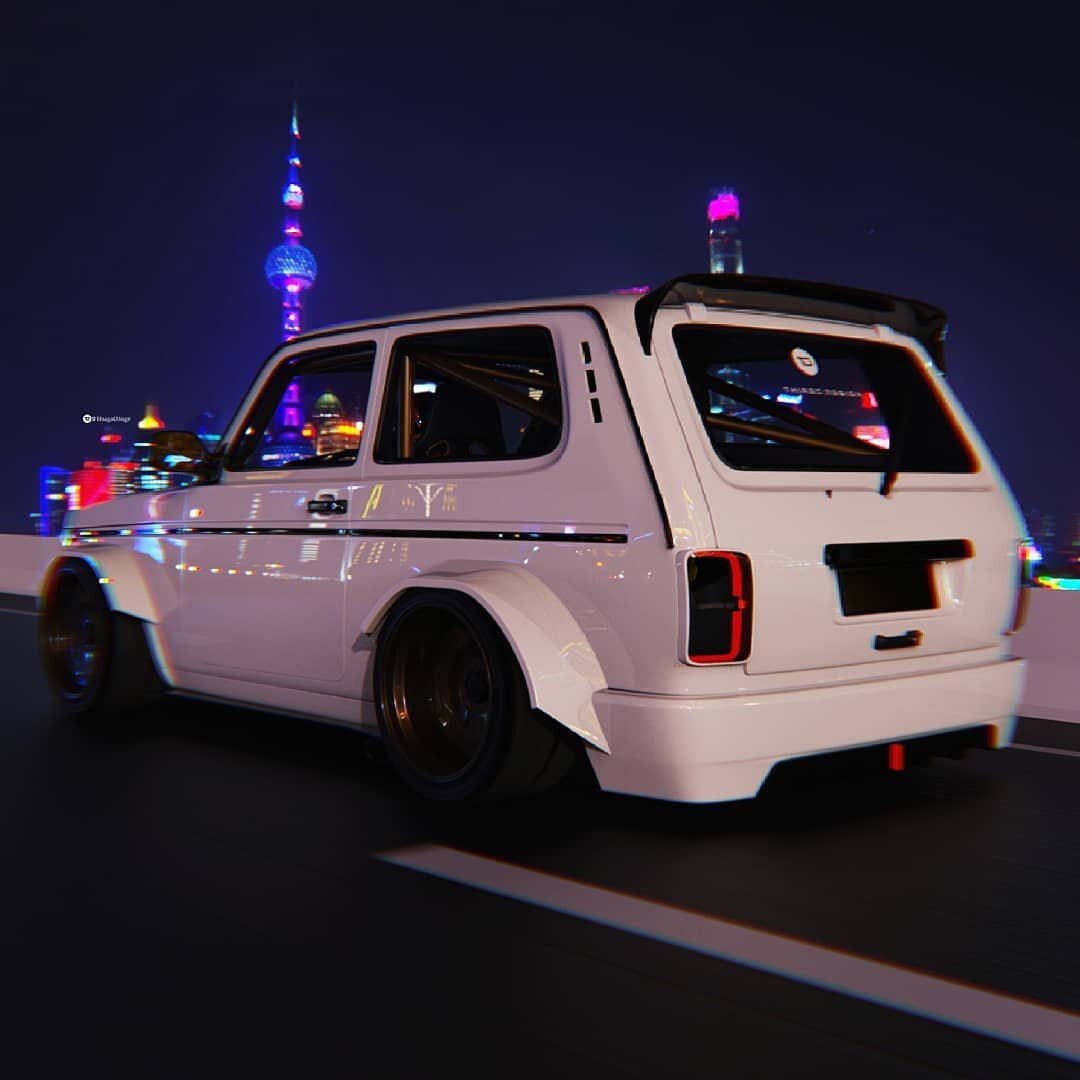Нива 3 д тюнинг Тюнинг-дизайн Lada Niva с нетипичным дорожным просветом Автострастный Дзен