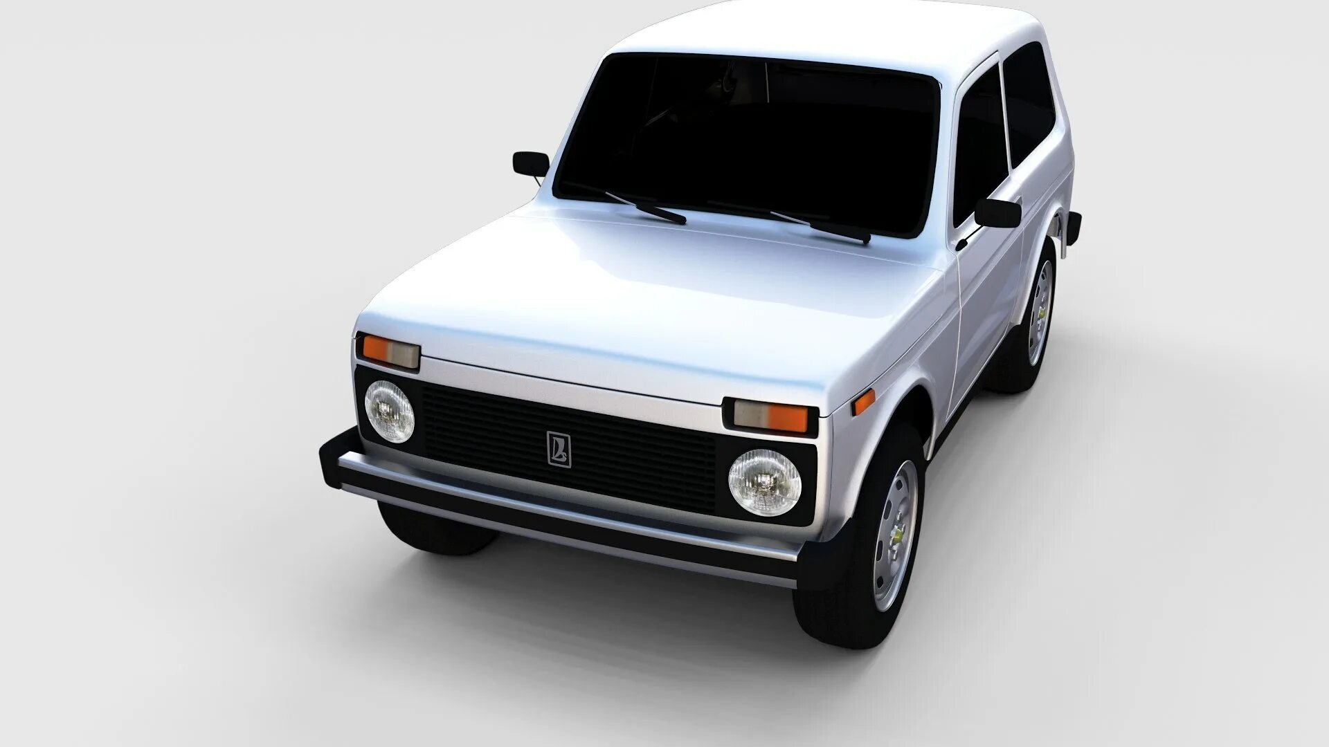 Нива 3д фото Lada Niva 3d Obj