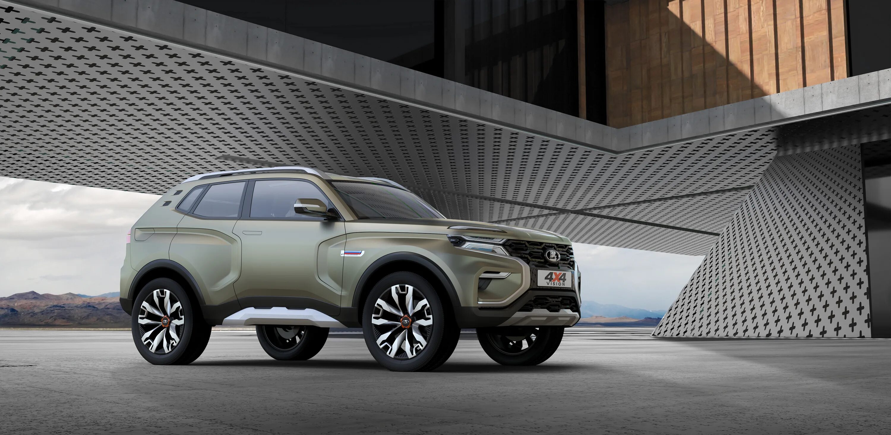 Нива 4х4 2024 фото новая L A D A Vision 4x4 :: Behance