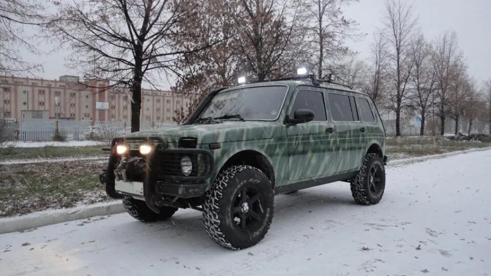 Нива 5ти дверная тюнинг для бездорожья потихоньку растем . - Lada 4x4 5D, 1,7 л, 2005 года другое DRIVE2