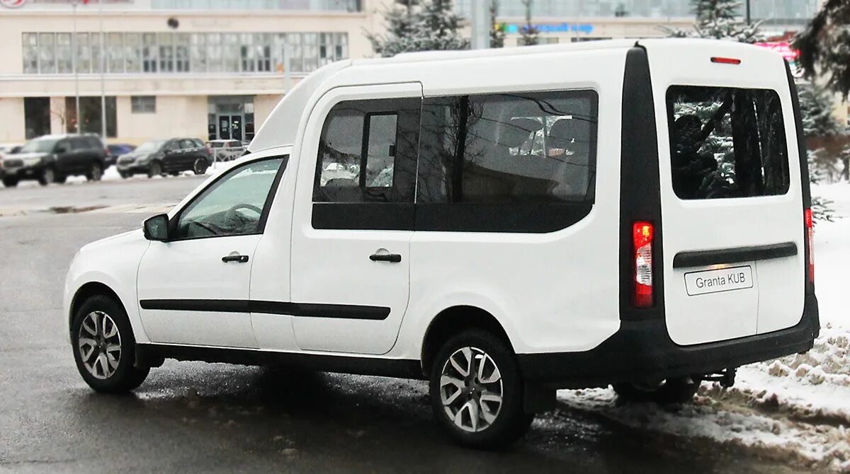 Нива 8 местная фото Lada Granta Kub: зачем "Ларгус", когда есть 8-местная "Гранта"! Автомобильный по