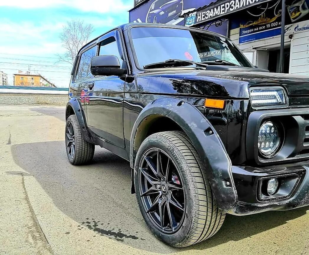 Нива арки тюнинг Элементы облицовочные: Расширители арок силовые "TORBIC" LADA 4x4 URBAN 3D