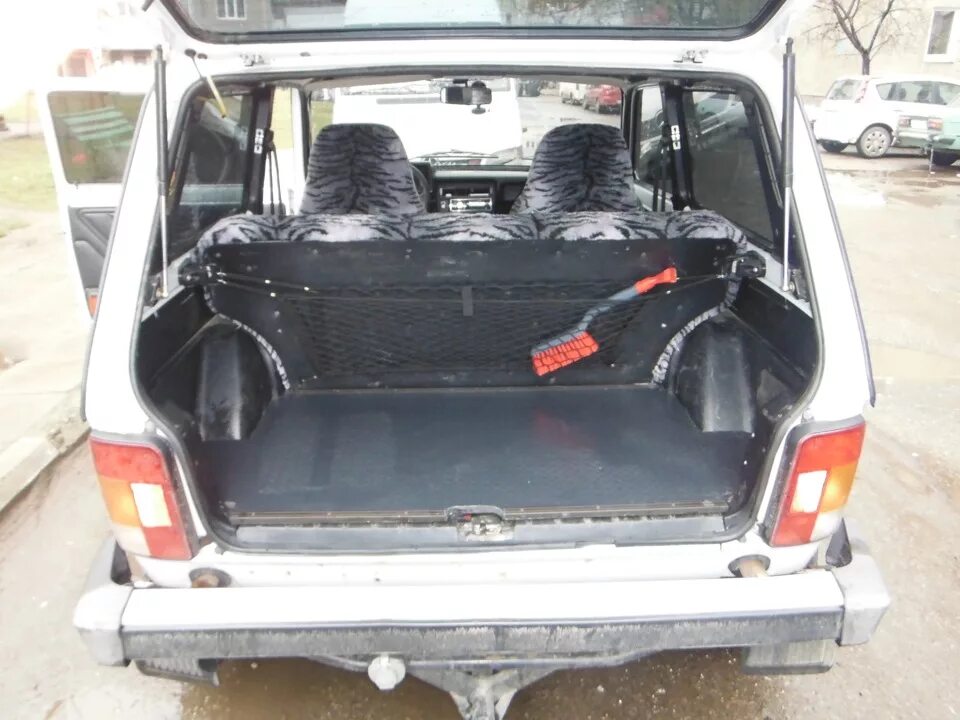 Нива багажник салона фото Полка в багажник - Lada 4x4 3D, 1,7 л, 2007 года стайлинг DRIVE2