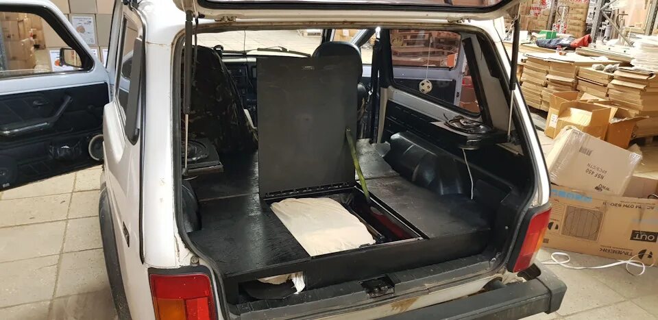 Нива багажник салона фото Органайзер в багажник. - Lada 4x4 3D, 1,7 л, 2009 года тюнинг DRIVE2