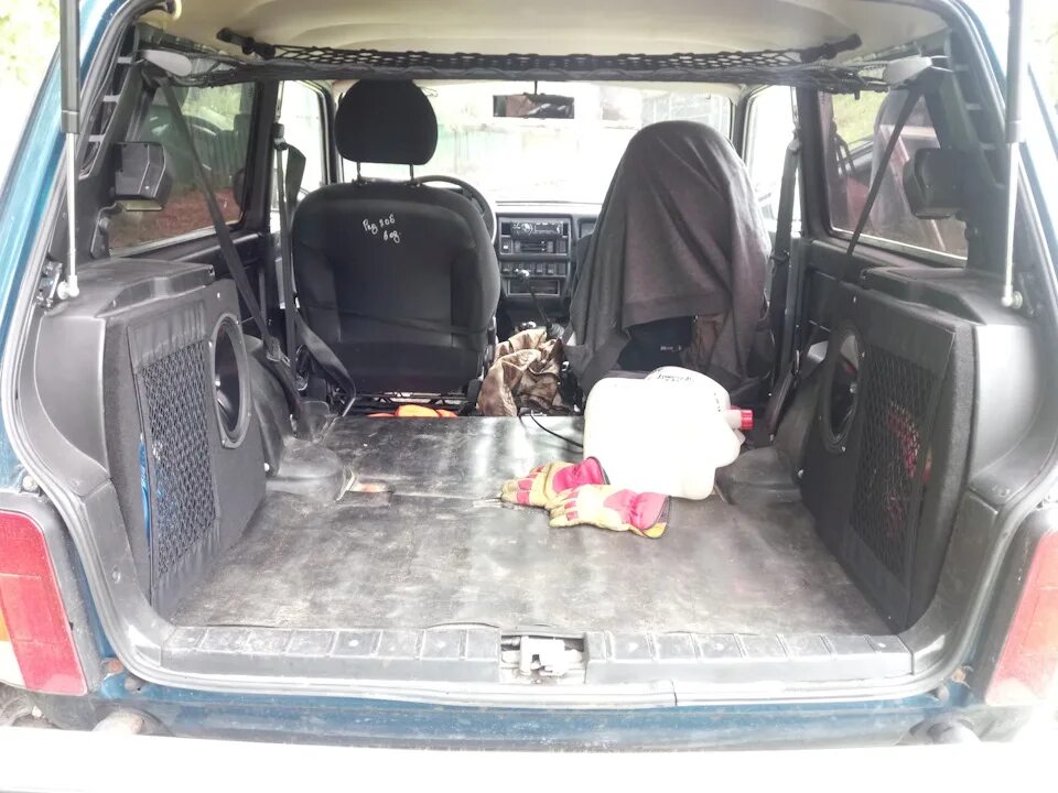 Нива багажник салона фото Обустройство багажника нивы - Lada 4x4 3D, 1,7 л, 2012 года тюнинг DRIVE2