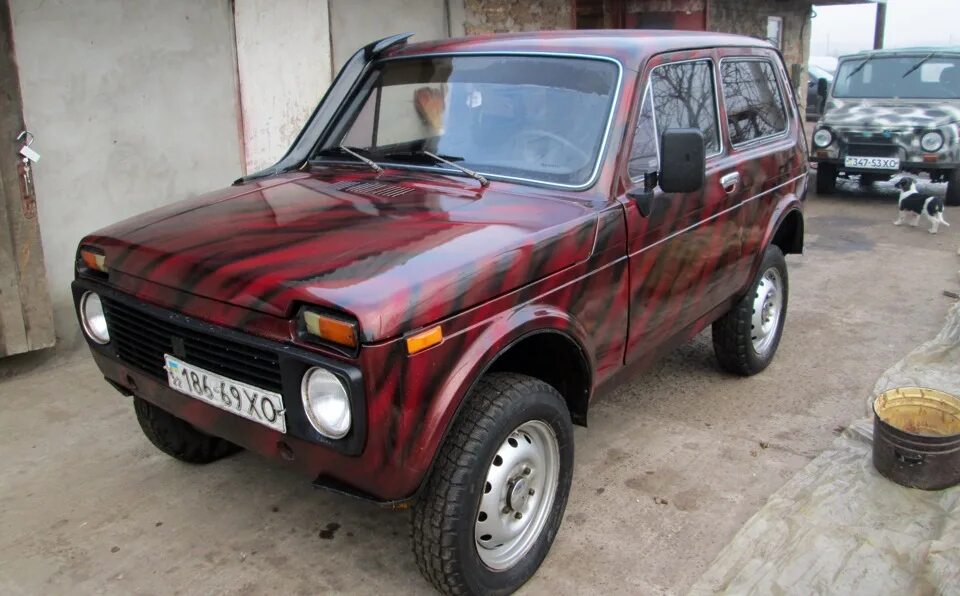 Нива баклажан фото Покатухы 19 - Lada 4x4 3D, 1,7 л, 1982 года покатушки DRIVE2