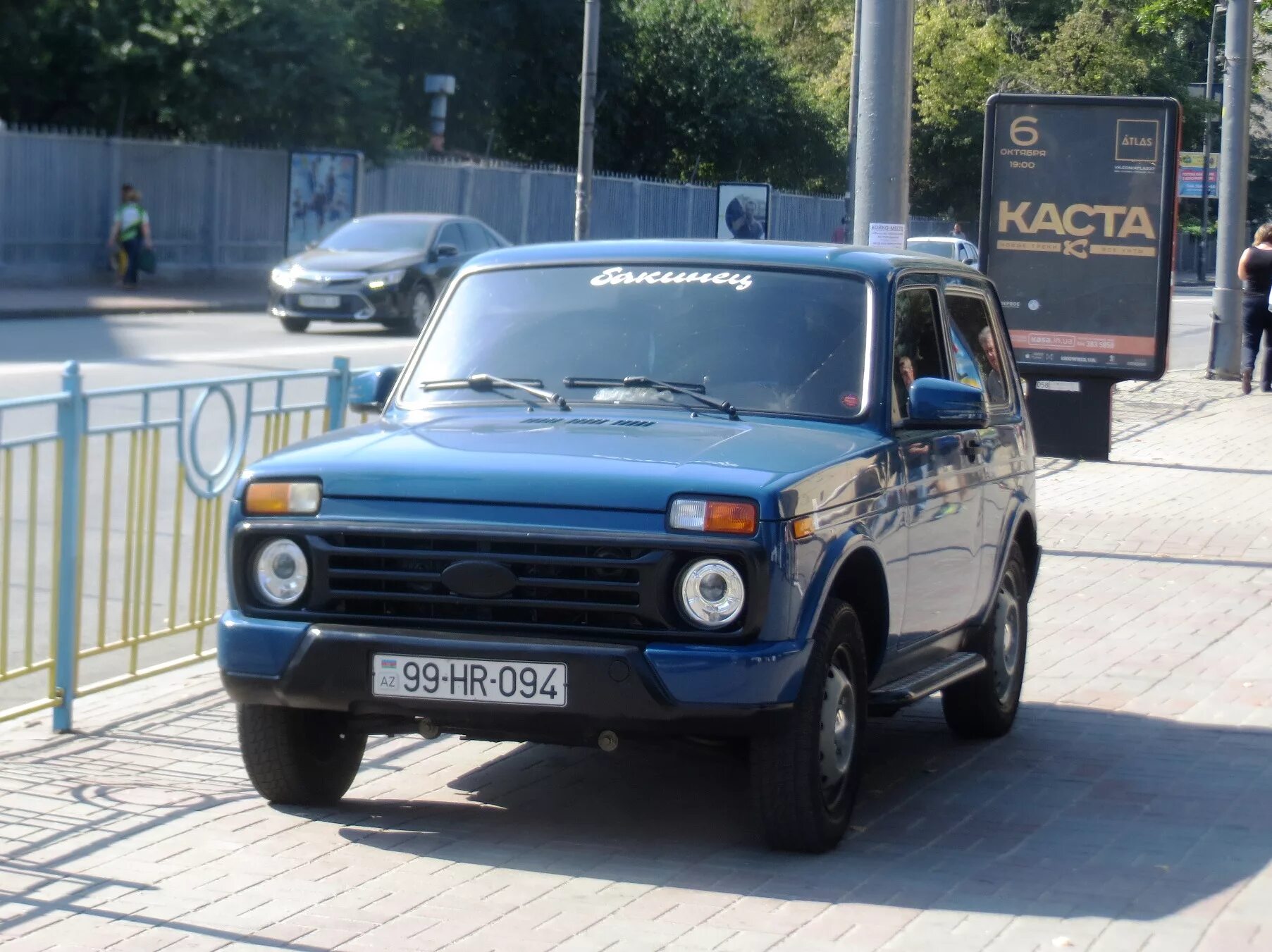 Нива баку фото "99-HR-094" фото ВАЗ (Lada) 2121 Нива. Азербайджан