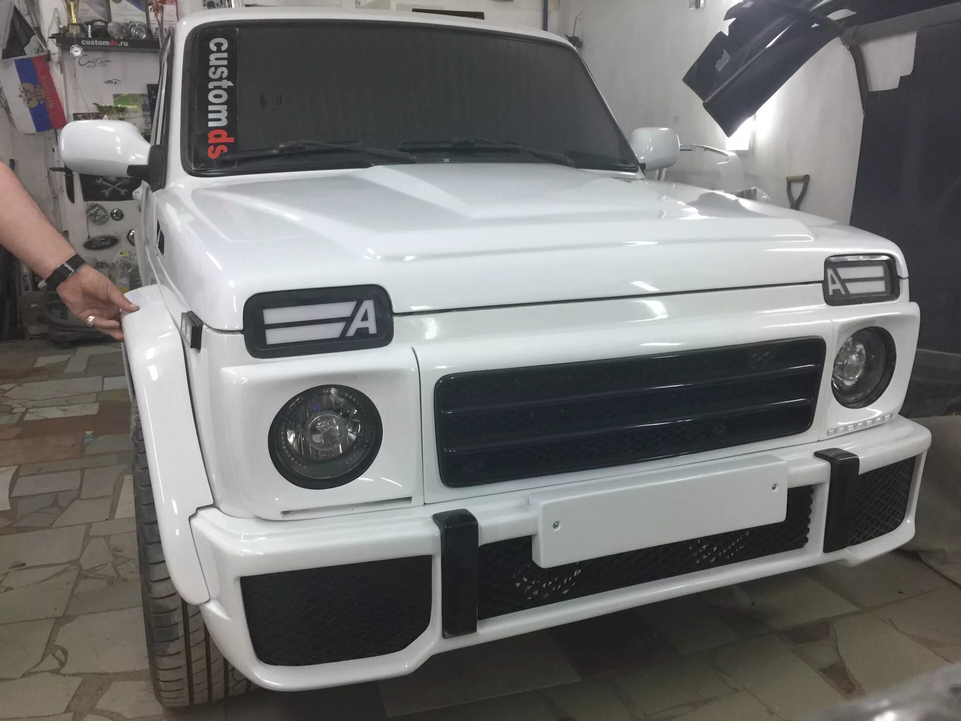 Нива барс фото Готовый вариант обвеса - Lada 4x4 3D, 1,8 л, 1994 года тюнинг DRIVE2