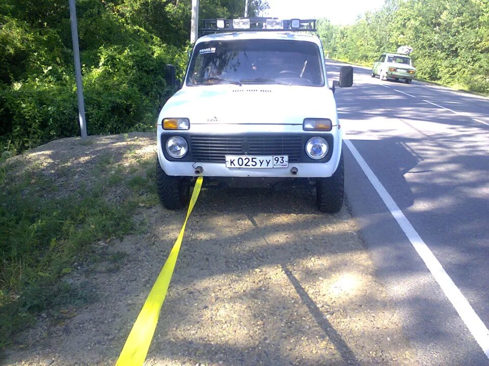 Нива без бамперов фото Готов…силовой бампер нива 2121. - Lada 4x4 3D, 1,6 л, 1989 года другое DRIVE2