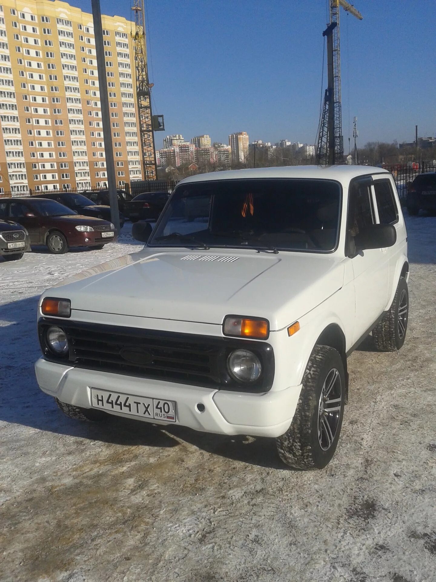 Нива без бамперов фото Обвес Урбан! - Lada 4x4 3D, 1,7 л, 2012 года стайлинг DRIVE2