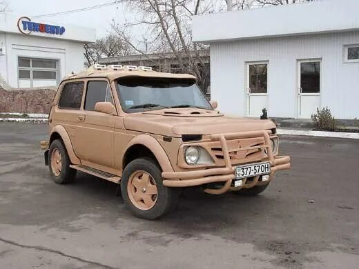 Нива бежевая тюнинг Нива 21214 - Фотография 7 из 10 ВКонтакте
