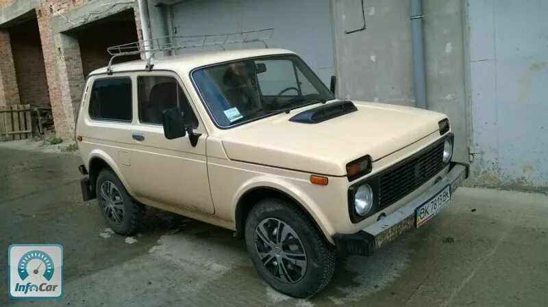 Нива бежевая тюнинг ВАЗ 2121 Niva 1986