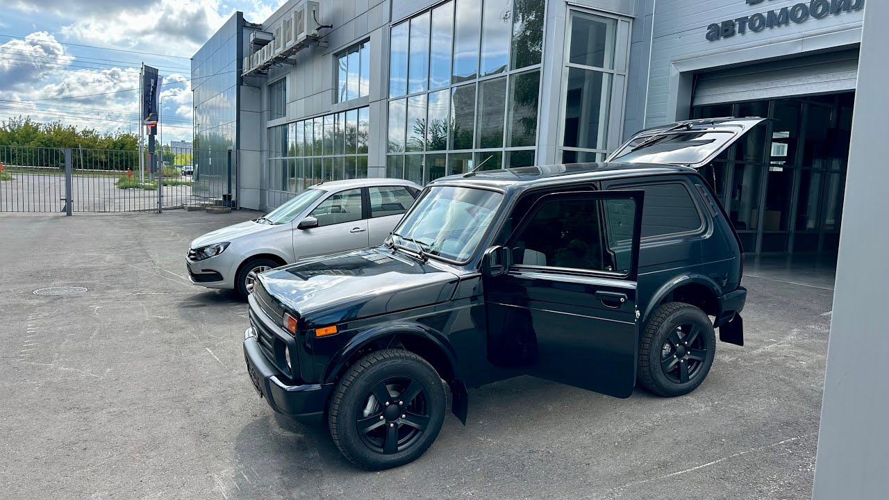Нива блэк 2024 фото Niva Black Urban! Приехали за автомобилем из Респ.Татарстан - YouTube