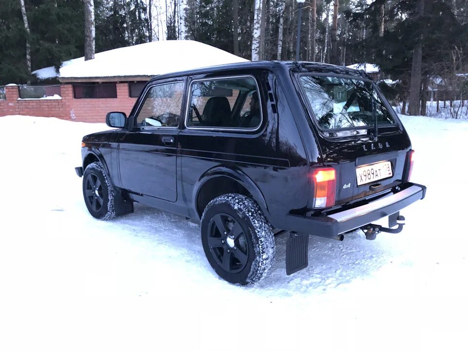 Нива блэк фото Фото когда только взял) - Lada 4x4 3D, 1,7 л, 2017 года покупка машины DRIVE2