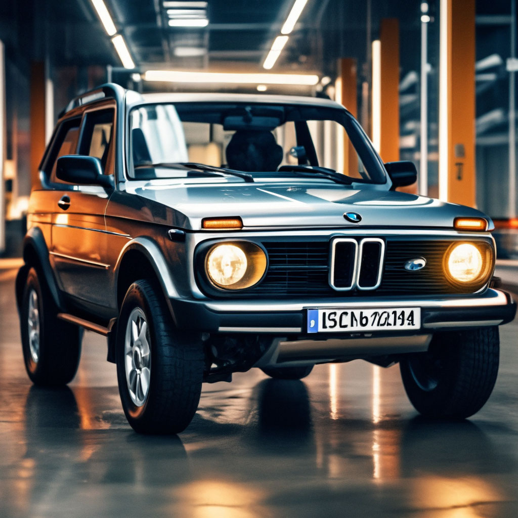 Нива бмв фото "Bmw similar to lada niva" - image created in Shedevrum