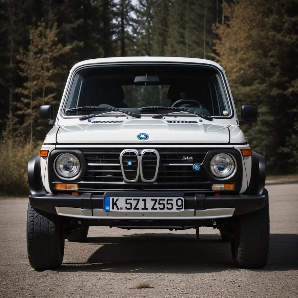 Нива бмв фото А что, если. Dieser BMW Niva? - BMW 3 series (E46), 2,5 л, 2002 года прикол DRIV