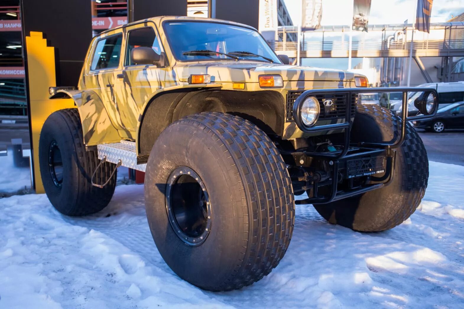 Нива болотоход фото Нива 4Х4 Снегоболотоход "БРОНТО МАРШ" в Major City - Major Auto - Новости