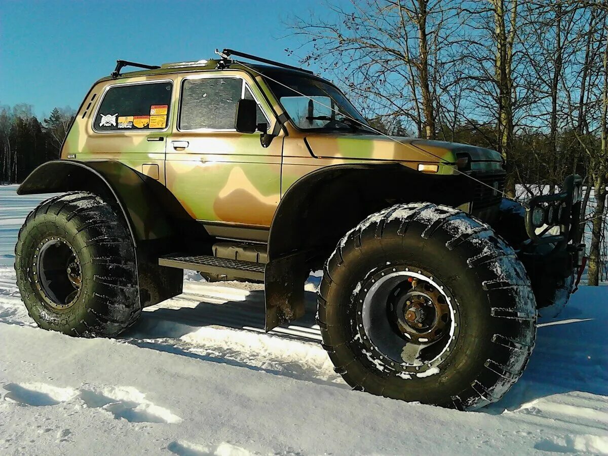 Нива болотоход фото Купить б/у Lada (ВАЗ) 2121 (4x4) I Рестайлинг 1.7 MT (83 л.с.) 4WD бензин механи