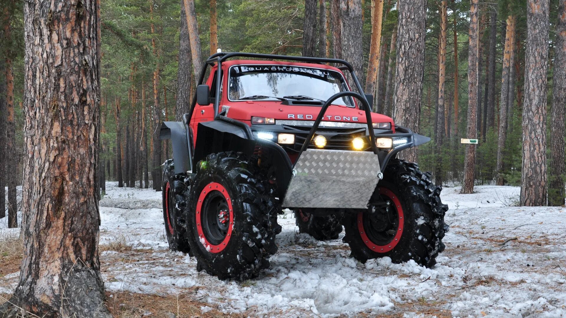 Нива болотоход фото Lada 4x4 3D 1.7 бензиновый 2017 КВАДРОКАР - RED STONE на DRIVE2