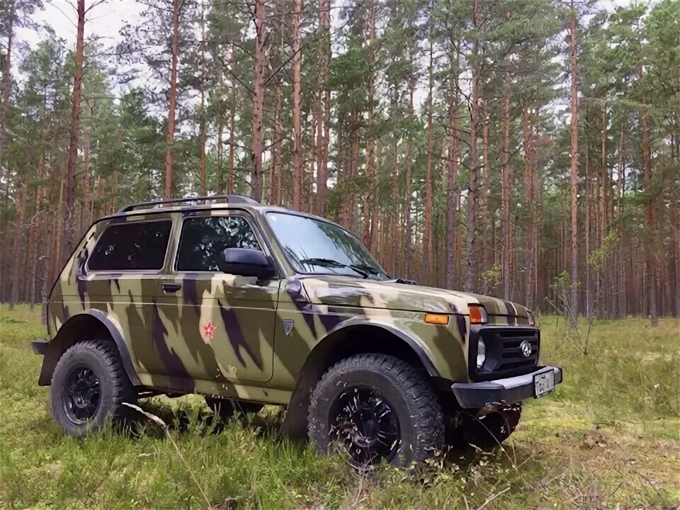 Нива бронто камуфляж фото Lada 4x4 3D Бронто