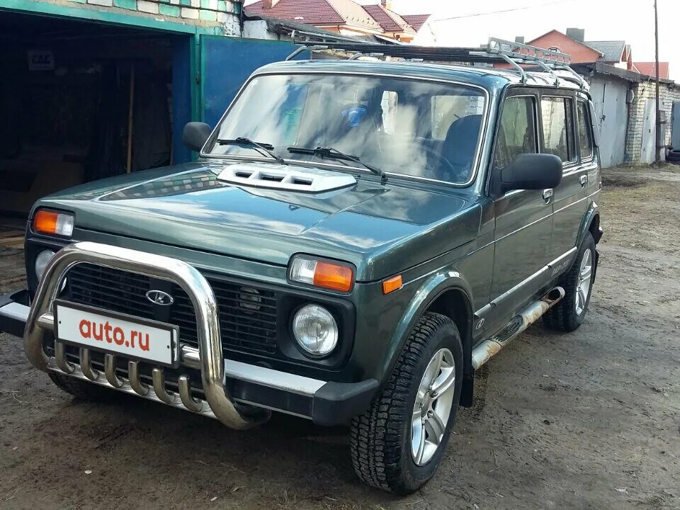 Нива бу цена фото Купить б/у Lada (ВАЗ) 2131 (4x4) бензин механика в Выксе: зелёный 2011 внедорожн