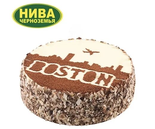 Нива черноземья торты фото Торт "Бостонский" Нива Черноземья 900 грамм - купить за 845 руб. на ВК Маркет ВК