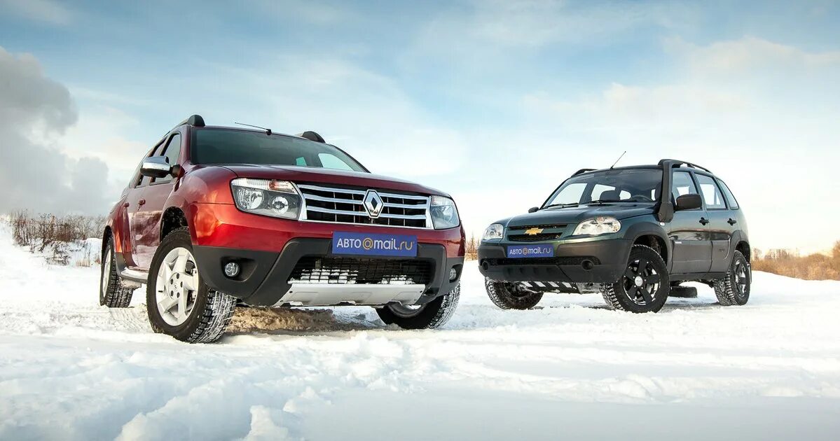 Нива дастер фото Тест-драйв Chevrolet Niva и Renault Duster. Дуэли не будет