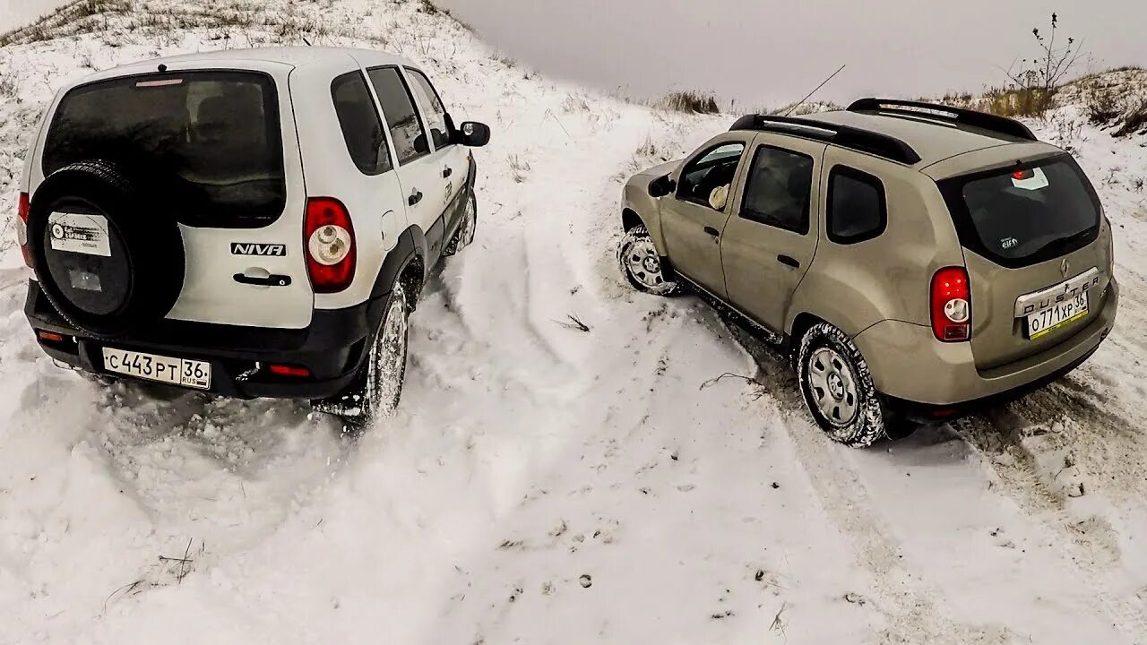 Нива дастер фото Покатушки на двухлитровом Renault Duster и Chvrolet Niva - DRIVE2
