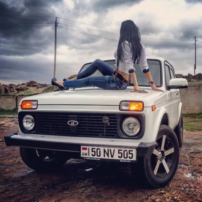 Нива девушки фото ARM style, новые фотки из Армении - Lada 4x4 3D, 1,7 л, 2006 года фотография DRI