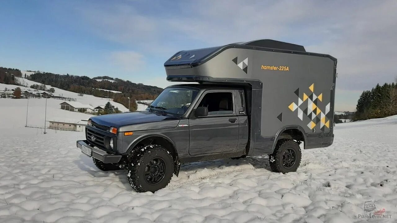Нива дом на колесах цена фото Нива автодом Mini casa rodante, Furgoneta camper, Autocaravana