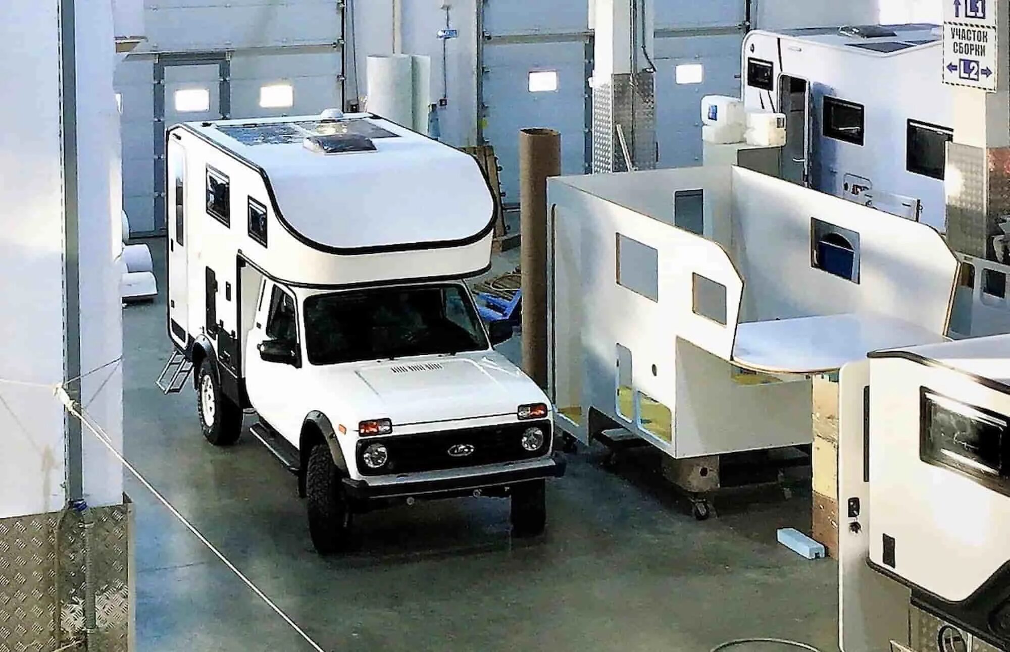 Нива дом на колесах цена фото Автодом Лада Нива: один экземпляр и только для Германии