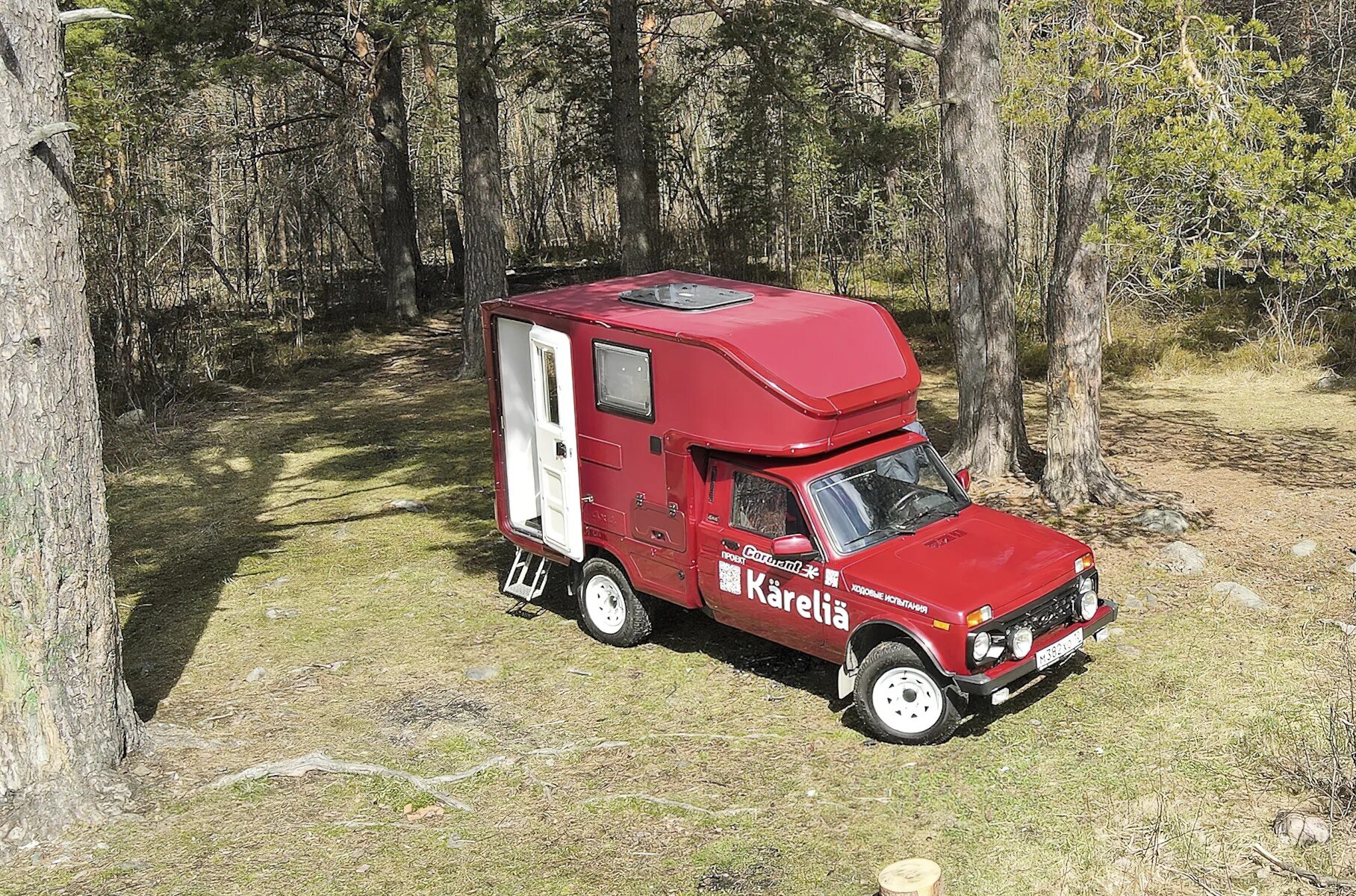 Нива дом на колесах цена фото Автодом на базе Lada Niva выйдет на российский рынок