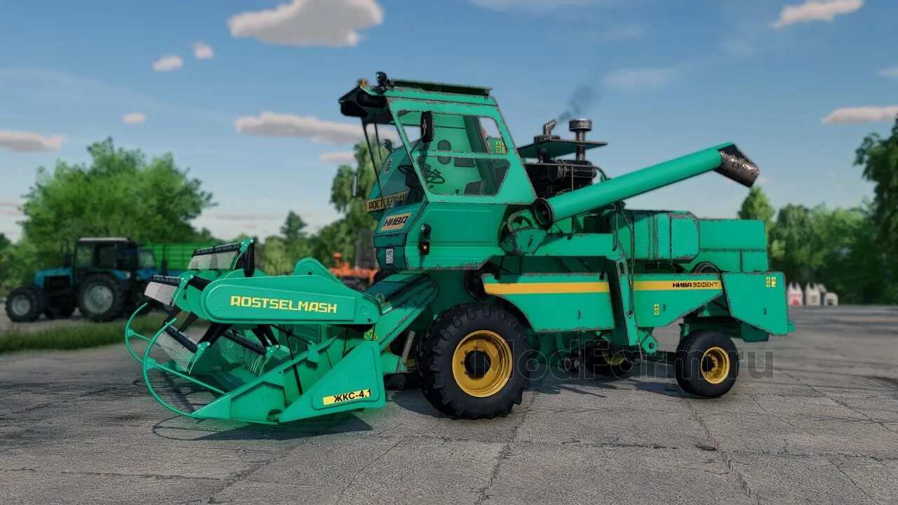 Нива эффект фото Мод "Нива Эффект" для Farming Simulator 2022
