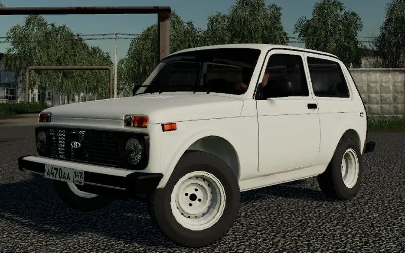 Нива фермер фото Мод "Нива Урбан 212113" для Farming Simulator 2019