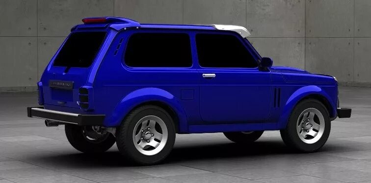 Нива фиолетовая тюнинг Виртуальный тюнинг - Lada 4x4 3D, 1,7 л, 2005 года тюнинг DRIVE2